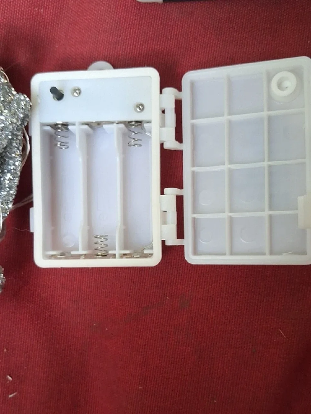 Silver LED String Lights for Home Party Supplies - Decorative Sparkle